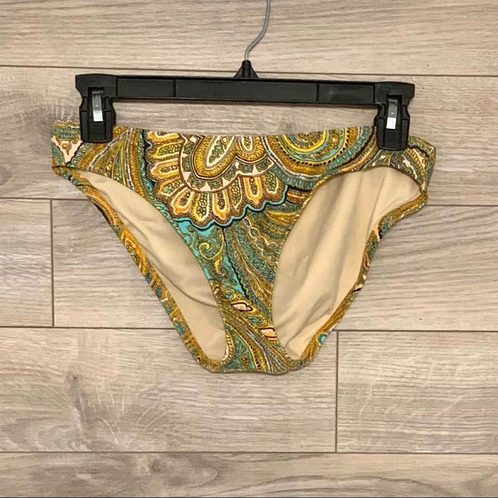 J Crew Paisley Bikini Bottom